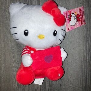 Hello Kitty Red and White Animated Plush Toy